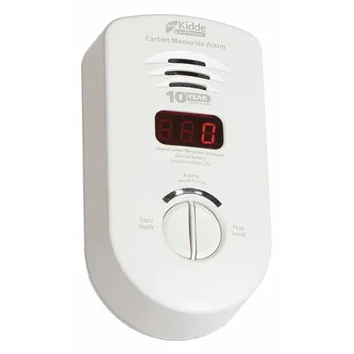 KIDDE Carbon Monoxide Alarm: Carbon Monoxide, 10 Year Sealed Battery, CO Detector - Carbon Monoxide Detectors
