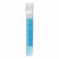 APPROVED VENDOR Cryogenic Vial: Cryogenic, Polypropylene, 5 mL, 12.2 mm Body Dia, Sterile, Colorless (MPN 3032-5-RB)