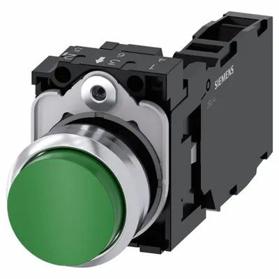 Siemens Extended Push Button Operator: Non-Illuminated, Extended Profile, Non-Metallic - Extended-Length Push Buttons