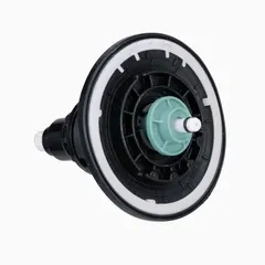 Diaphragm assembly for flush valves, compatible with SLOAN Optima Plus series urinals. Controls water flow and relief valve operation. Designed for 0.5 gpf urinals in commercial restroom applications.