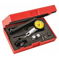 STARRETT Horizontal Dial Test Indicator: 0 mm to 0.8 mm, Horizontal, Metric, 0.01 mm (MPN 3809MAC)