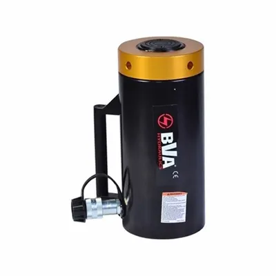 BVA HYDRAULICS Lock Nut Hydraulic Rams: 150 ton Nominal Capacity, 8 in Nominal Stroke Lg - Lightweight Lock Nut Rams