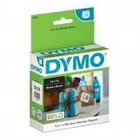 DYMO Barcode Label: 1 in Label Wd, 1 in Label Ht, White, 1 in Core Dia., 750 Labels per Roll (MPN 30332)