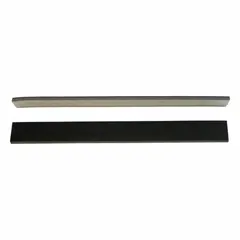 Replacement platen pad for 3M File Belt Sander models 28366, 28367, 33573, and 33575. Provides a flat backing surface for the abrasive belt during sanding operations. Used in metalworking and finishing applications for consistent material removal.