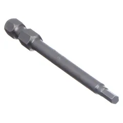 Metric hex impact bit with 3 mm hex head size and standard tip style. Overall length of 3 inches. Sold in a 5-pack. Suitable for high-torque fastening applications with impact drivers in assembly, repair, and construction tasks.