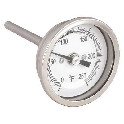 OEM APPROVED VENDOR Back-Mount Fixed-Angle Thread-Mount Dial Thermometer - Back-Mount Fixed-Angle Thread-Mount Dial Thermometers