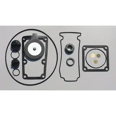 This seal kit includes a mechanical seal for use in dewatering and wastewater pumps. It is designed to replace worn seals in pump applications handling water with solids or debris. The kit helps maintain pump performance and prevent leakage in industrial water handling systems.