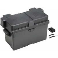 QUICKCABLE Battery Box: Commercial Vehicles/Std Vehicles, 14 1/2 in Inside Lg, 7 1/4 in Inside Wd (MPN 120173-360-001)