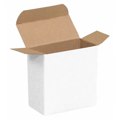 PARTNERS BRAND Reverse Tuck Carton, 3x2x3", White, 500-Pack (RTC35W) - Reverse Tuck Cartons