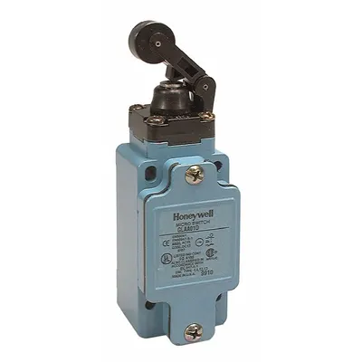 Honeywell Non Plug-In Limit Switch: Roller Arm Plunger, Metallic - Top-Mount Roller-Plunger Limit Switches with Lever Arms