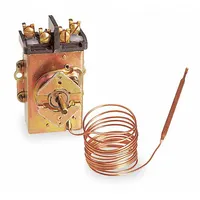 VULCAN Line Volt Mechanical Thermostat: Surface Mount, Open on Rise, 60° to 250°F, 5 3/16 in Bulb Lg (MPN N15/3015-2)
