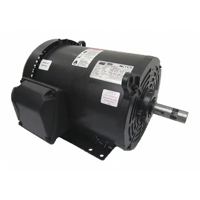 Dayton General Purpose Motor: Rigid Base Mount, Totally Enclosed Fan Cooled, 3 hp - Rigid Base 3-Phase General Purpose AC Motors