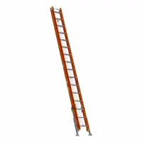 WERNER Extension Ladder: 32 ft Ladder Size, Fiberglass, 300 lb Load Capacity, 96 lb Wt, 2 Sections (MPN D6232-2VL)