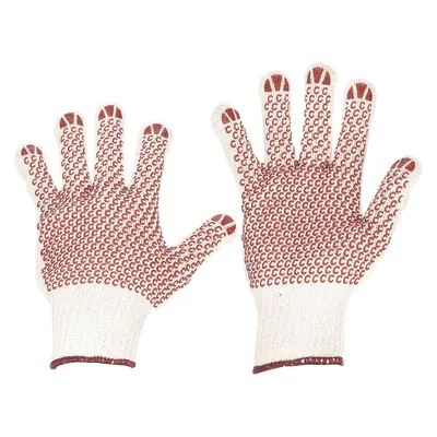 CONDOR Knit Gloves: L ( 9 ) - Task & Chore Gloves with Nitrile Coating