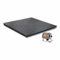 OHAUS Floor Scale: 2,500 lb Wt Capacity - Imperial, 0.5 lb/0.2 kg Readability, Floor Scale, LCD (MPN i-DF33XW2500B1L)