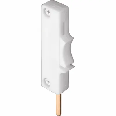 PRIME-LINE Window Lock: Flip Lock, Handle Included, Non-Handed, 3 13/32 in Overall Lg - Window Flip Locks