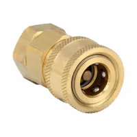 This SNAP-TITE H Series hydraulic quick-connect coupling body is constructed of brass with a nitrile seal. It features a 1/2"-14 thread size and a maximum flow rate of 132.48 lpm. Designed for quick, leak-free connection and disconnection in hydraulic systems, it is commonly used in mobile equipment, machine tools, and hydraulic power units