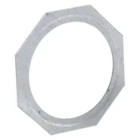 RACO Reducing Washer: 3 in x 2 1/2 in For Conduit Size, Steel, Silver, Fittings (MPN 1387)