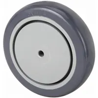 APPROVED VENDOR Caster Wheel: 5 in Wheel Dia., 1 1/4 in Wheel Wd, Polyurethane, 220 lb Load Rating (MPN P-UP-050X013/031K)