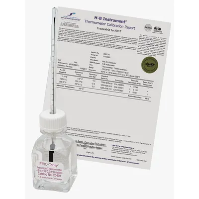 FRIO-TEMP Analog Bottle Thermometer for Lab Ovens - Analog Bottle Thermometers for Lab Ovens
