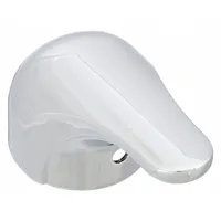 Lever handle designed for use with Powers E710 series faucets. Constructed of zinc with a chrome finish. Includes mounting screw. Suitable for hot and cold water applications in commercial or industrial wash stations