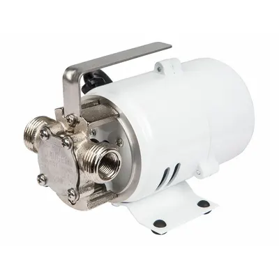 LITTLE GIANT Utility Pump: 115V AC, 25 ft Max head, 6 ft Cord Lg, Corded Electric - Electric Flexible Impeller Utility Pumps