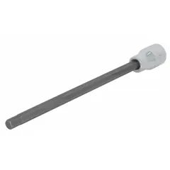 Hex bit socket with a 14 mm hex tip and 8 in overall length. Designed for driving hex-head fasteners in assembly and maintenance tasks. The replaceable insert allows for extended service life.