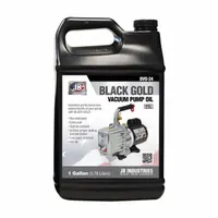 BLACK GOLD Refrigerant Evacuation Pump Oil: ISO-46, 1 gal Container Size (MPN DVO-24)