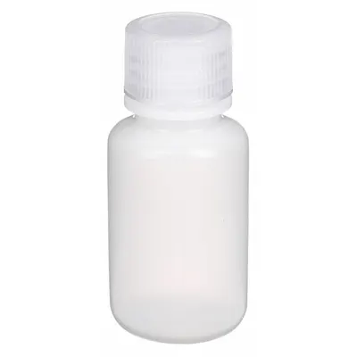 OEM Storage Bottle: HDPE - HDPE Narrow Mouth Round Lab Bottles