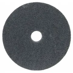 This unitized wheel is designed for final finishing of stainless steel and nickel alloys, providing blending, deburring, and surface finishing for a uniform appearance. It features a 6-inch diameter, 1-inch width, and 1-inch arbor hole, with fine, soft (2) silicon carbide abrasive. Commonly used in metal fabrication and aerospace maintenance for consistent surface preparation. Sold as a 2-pack.