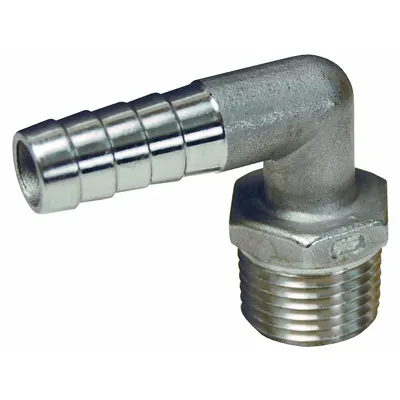 DIXON VALVE & COUPLING 303 Stainless Steel Multipurpose Rigid - 303 Stainless Steel Multipurpose (Air, Water, Chemical) Rigid Barbed Hose Fittings