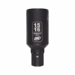 This 6-point deep impact socket is sized for 15/16 in SAE hex fasteners. With an overall length of 2 61/64 in, it provides access to recessed fasteners in heavy-duty fastening and loosening tasks common in industrial maintenance and automotive repair.