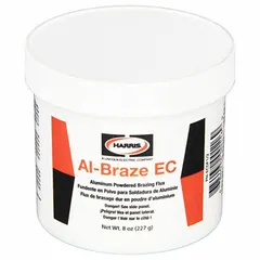 Powder flux formulated for use with aluminum brazing alloys. Removes oxides during torch or furnace brazing to facilitate strong, clean joints. Supplied in a 0.5 lb jar.