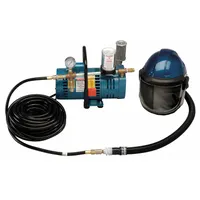 ALLEGRO Supplied Air System: 50 ft Hose Lg, 3/4 hp Pump Horsepower, Helmet, Allegro 9904, 1 Users (MPN 9247-01)