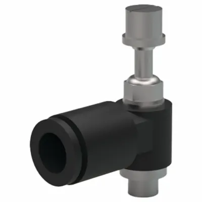 ROBOHAND Flow Control Valve: Adj Flow Control - Replacement Parts for Pneumatic Grippers