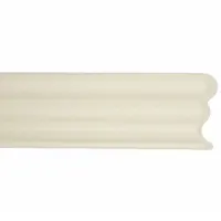 ACROVYN Accent Rail: FR-252, PETG, Eggshell, 2 1/2 in Overall Ht, 9 1/2 ft Overall Lg (MPN FR252100N)