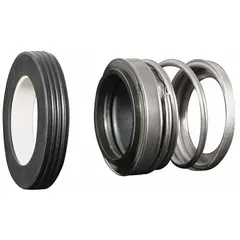 This seal kit includes a shaft seal and a Buna-N gasket for straight centrifugal pumps. It is designed to replace worn seals and gaskets, helping to prevent leaks and maintain pump performance in fluid-handling applications. Compatible with Dayton pumps, including model 12N812.