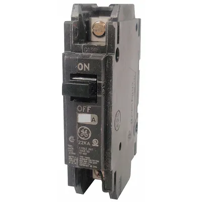 GE Miniature Circuit Breaker: THHQC, 40 A, 120/240V AC, Single Phase, 22kA at 120/240V AC - THQC & THHQC Series, Unit-Mount GE Miniature Circuit Breakers