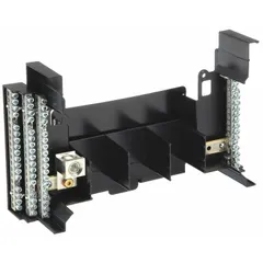 225 A copper neutral bar kit for use with Square D NQ panelboards. Provides a dedicated termination point for neutral conductors in electrical distribution systems.