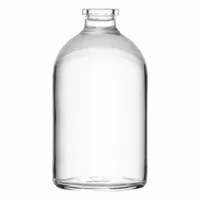 Colorless glass serum vial with square bottom and self-standing design. Body diameter 51.59 mm, screw closure size 20 mm. Supplied without closure. Suitable for storage of liquid samples in laboratory environments