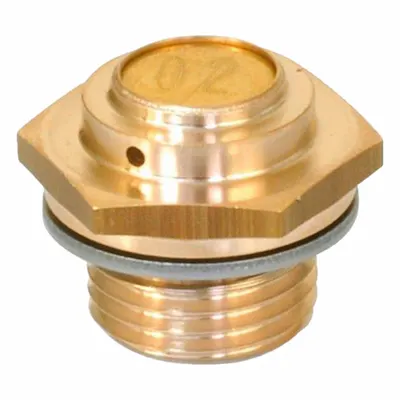 JW WINCO Breather Valve: 1/2", SAE, Low Design w/o Breather Cap Design, 20 mbar Min. Opening - Pressure-Relief Breather Vents