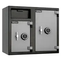 Cash Depository Safe: Key Lock, 6.7 cu ft Capacity, Steel, 27 1/4 in H x 30 3/4 in W x 21 in D (MPN MFL2731EE)