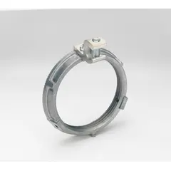 Grounding locknut for use with IMC or threaded rigid conduit. Constructed of zinc/aluminum with a tin-plated finish. Non-insulated. Trade size 3 in. Provides a secure grounding connection in threaded conduit systems for electrical installations.