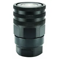 PARKER Hydraulic Quick Connect Hose Coupling: 1 1/2 in Coupling Size, Steel, 1.89 lpm Max. Flow Rate (MPN FET-1501-24FP)