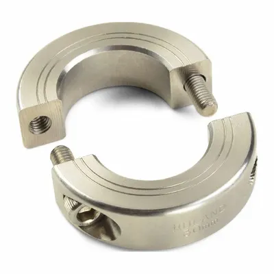 RULAND MANUFACTURING Balanced Shaft Collar: 2-Piece - Stainless Steel Balanced Shaft Collars