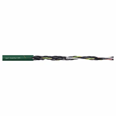 CHAINFLEX Control Cable: 17 AWG, 5 Conductors, Order by the Foot, PVC Jacket - Continuous Flexing Control Cables