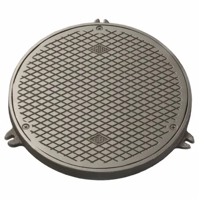 JAY R. SMITH MFG. CO Floor Cleanout: 11 1/2 in Overall Dia, 3/4 in Overall Ht, Nickel Bronze - Floor Cleanout Covers