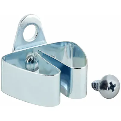 OEM Standard Spring Clip: 9/32 in Peg Hole - Spring Clips for Round-Hole Pegboard
