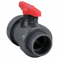 SPEARS Manual Two-Way Ball Valve: 3 in, PVC, Straight, Socket x Socket, 235 psi Max. Pressure (CWP) (MPN 1822-030)