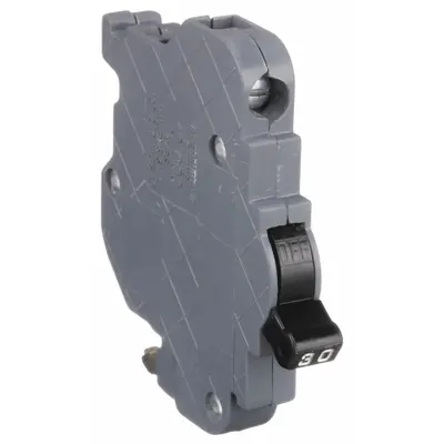 FEDERAL PACIFIC Miniature Circuit Breaker: 30 A Amps, 120V AC, 0.5 in Wd, 10kA at 120V AC - Federal Pacific Miniature Circuit Breakers